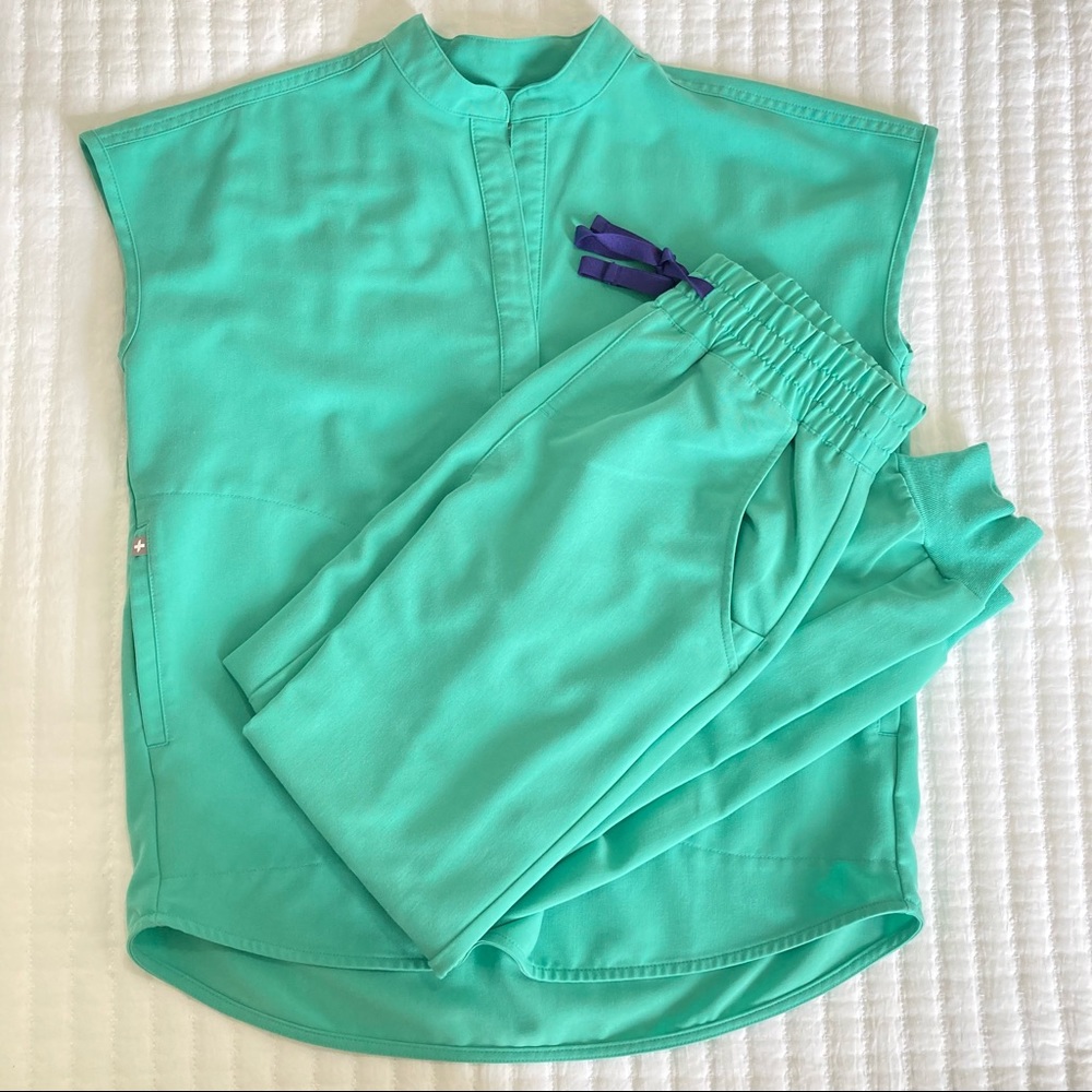 Figs Scrubs Surgical Green